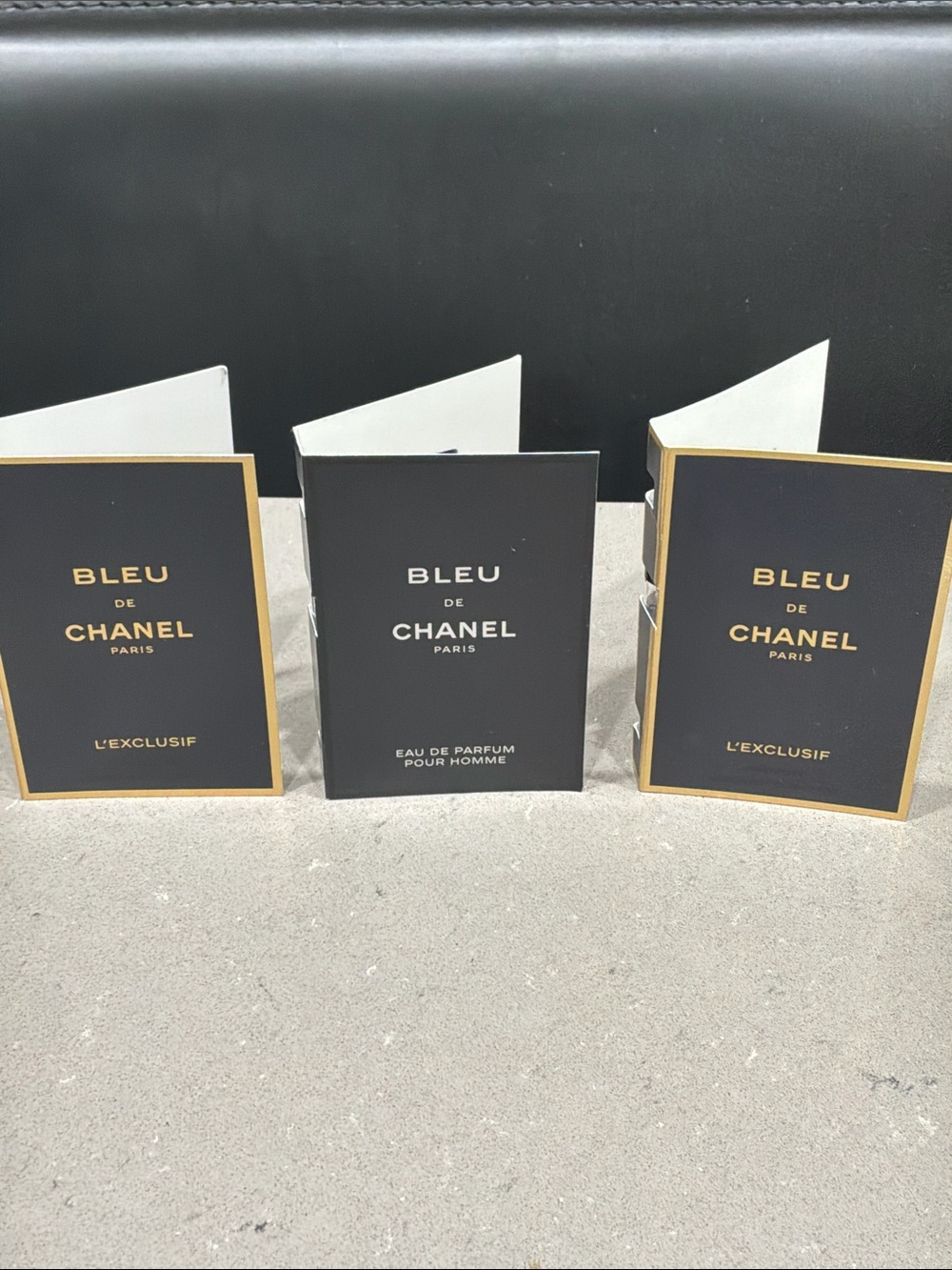 CHANEL Bleu de Chanel set of Three Samples, New